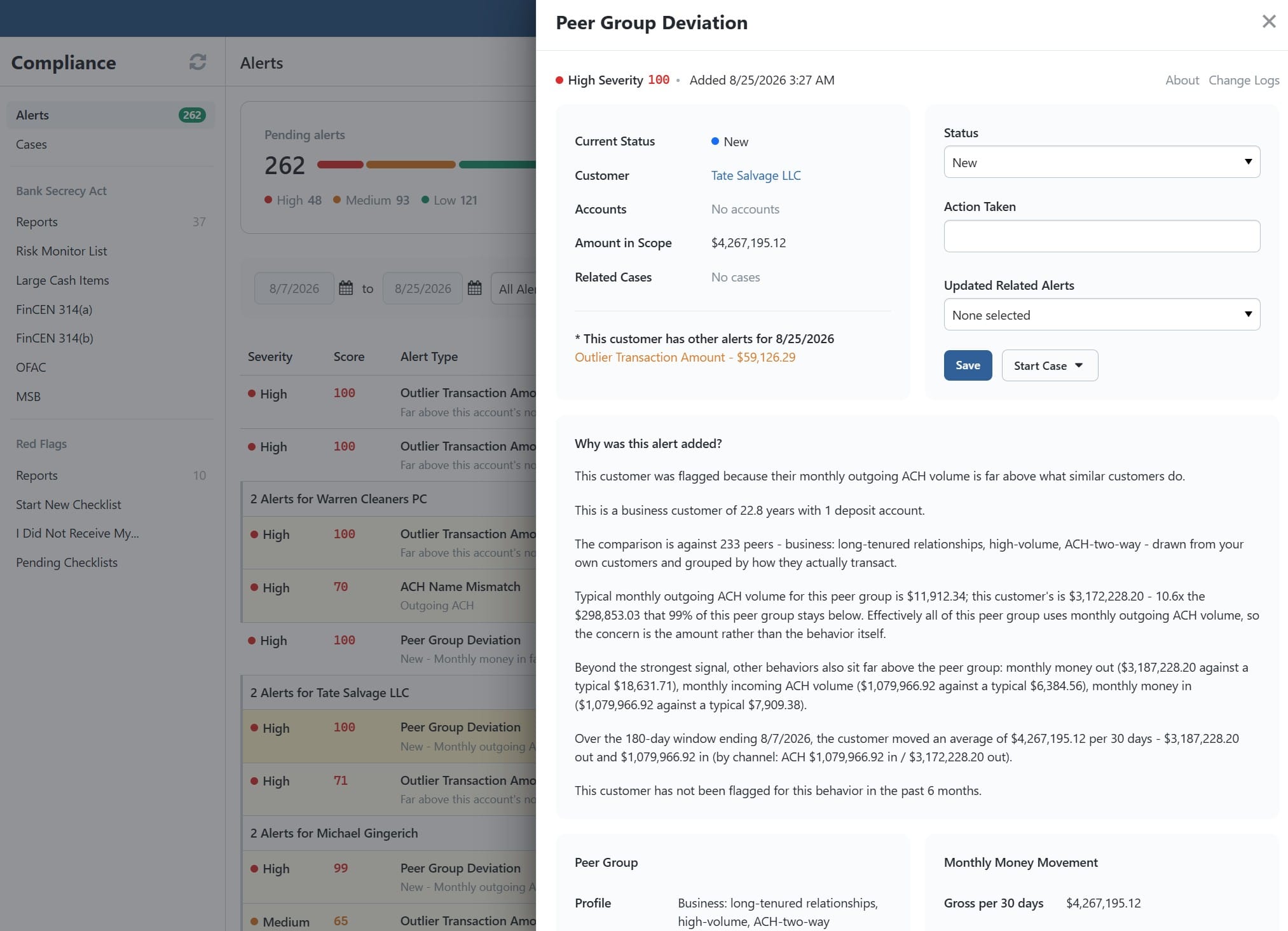 BNControl - Compliance - Alert Details