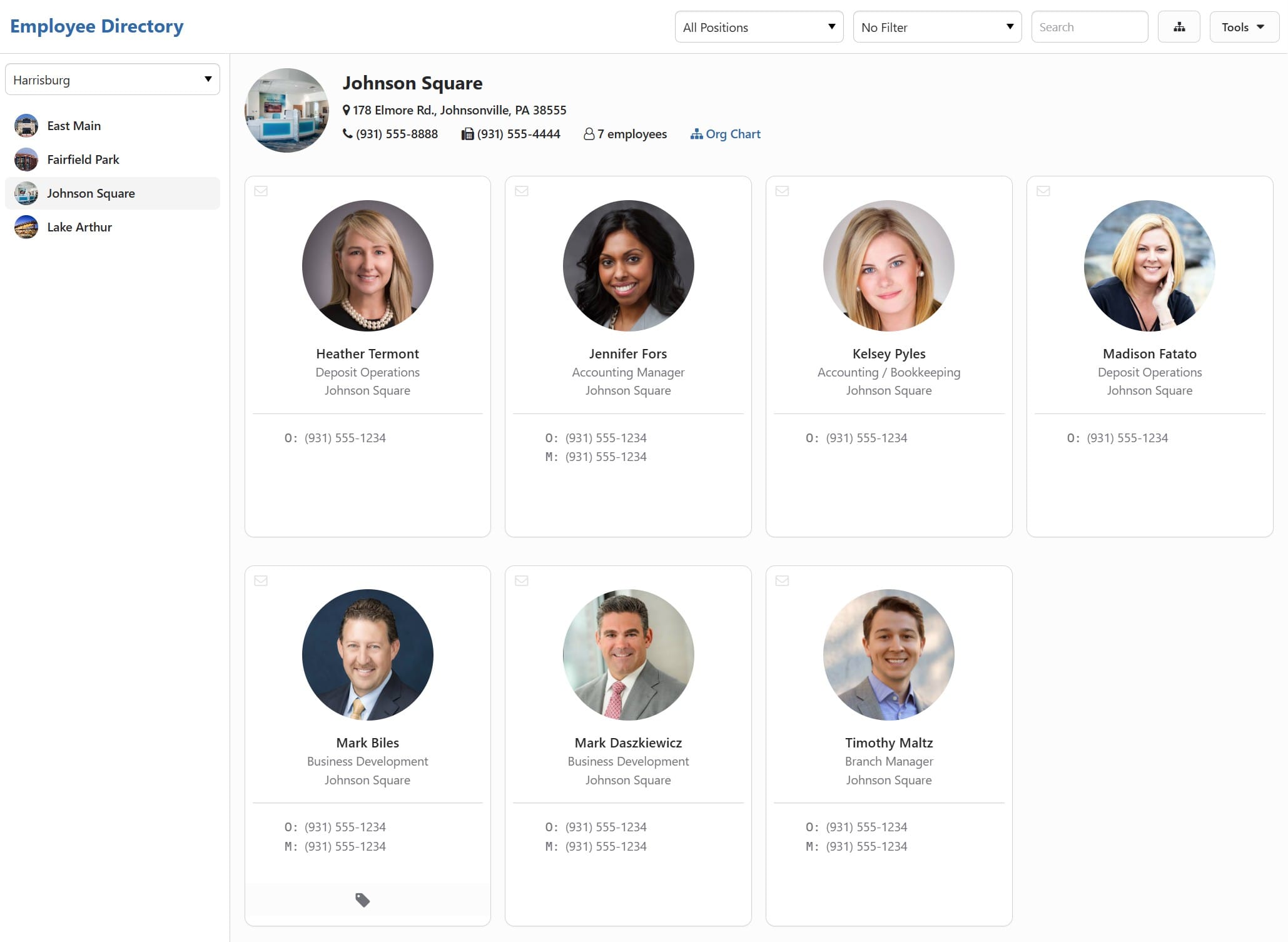 BNControl - Intranet - Employee Directory